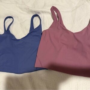 Lululemon Align Tank top in Blue and Pink size:12